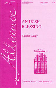 Irish Blessing Unison/Two-Part choral sheet music cover Thumbnail